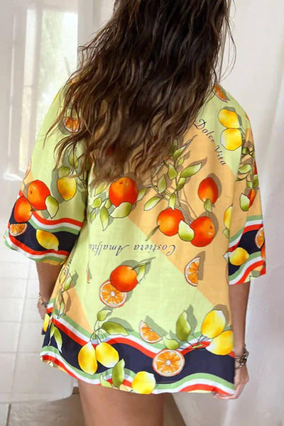 Lemon Print Set