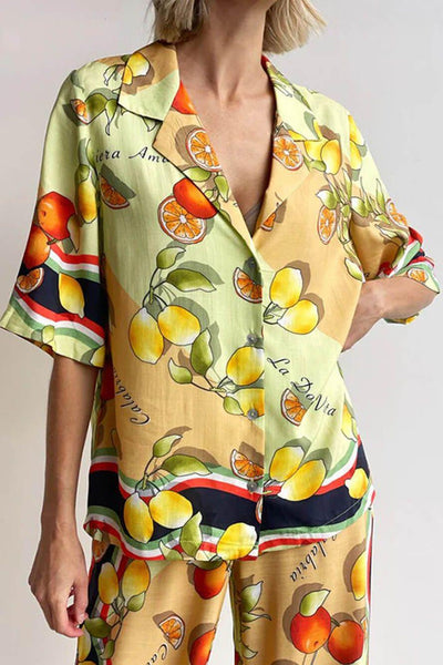 Lemon Print Set