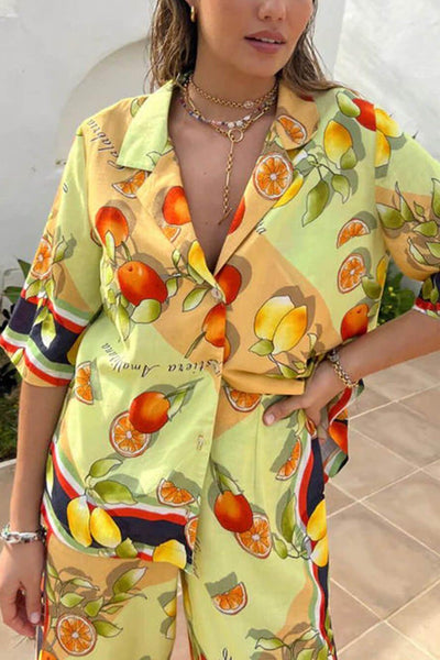 Lemon Print Set