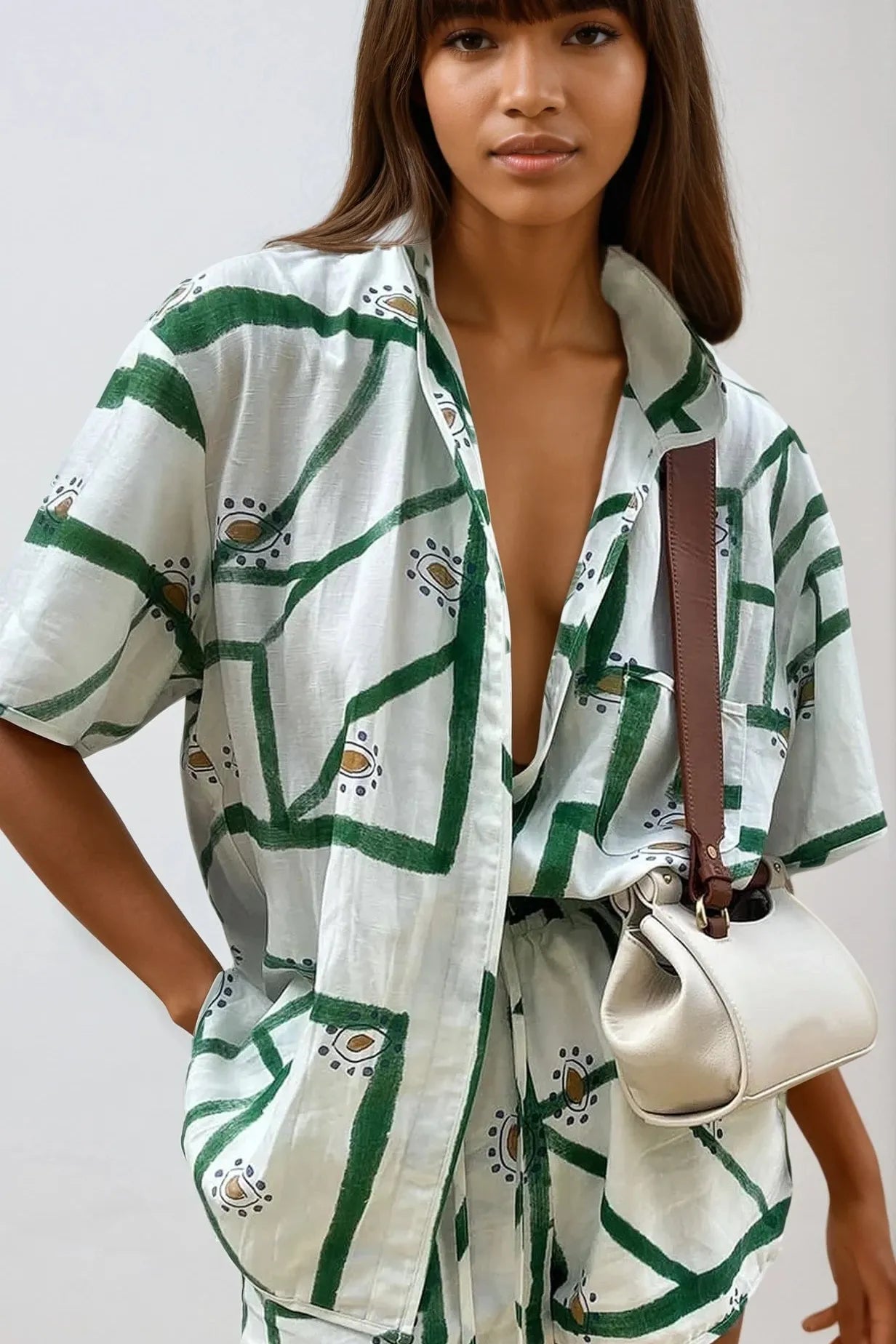 Geo Luxe Co-Ord Set
