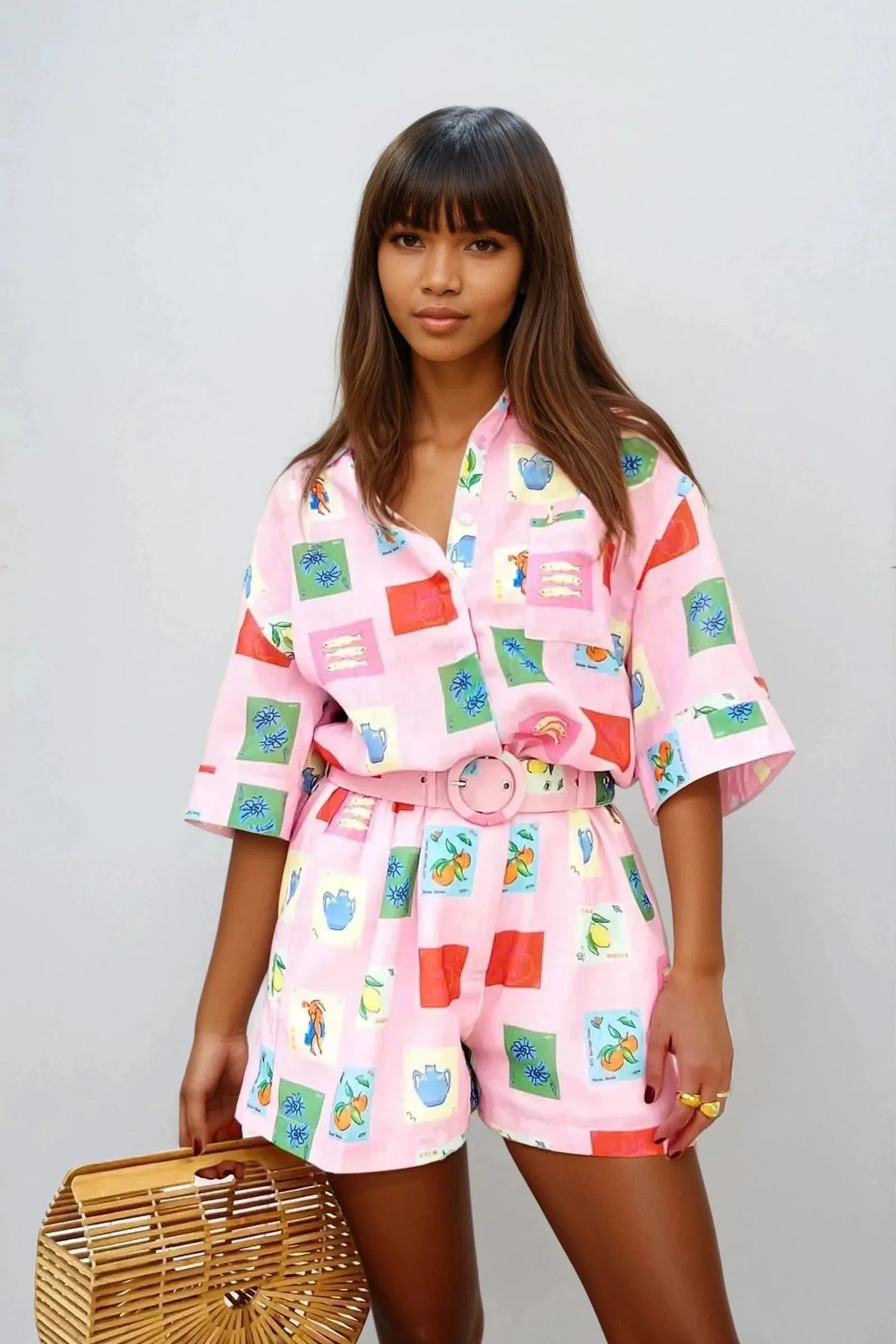 Pink Print Set