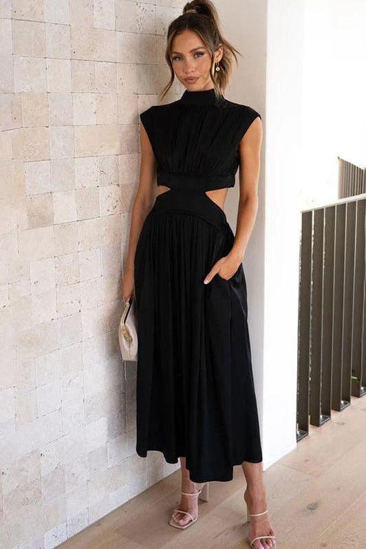 Cut-Out Maxi Dress