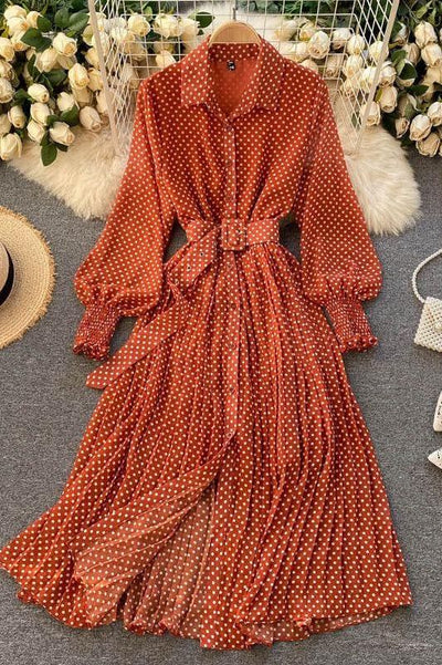 Button-Down Midi Dress