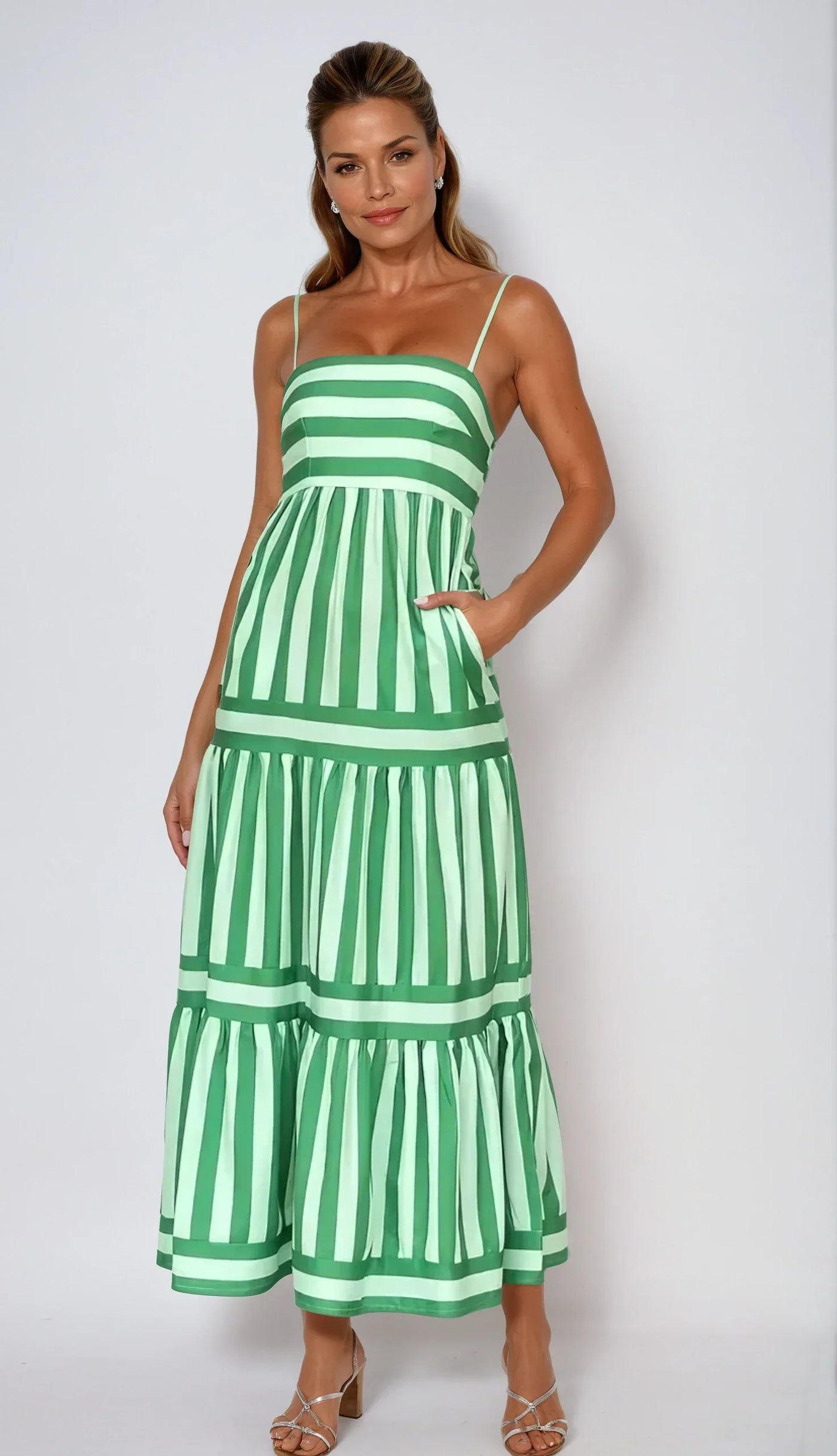 Stripes & Grace Midi