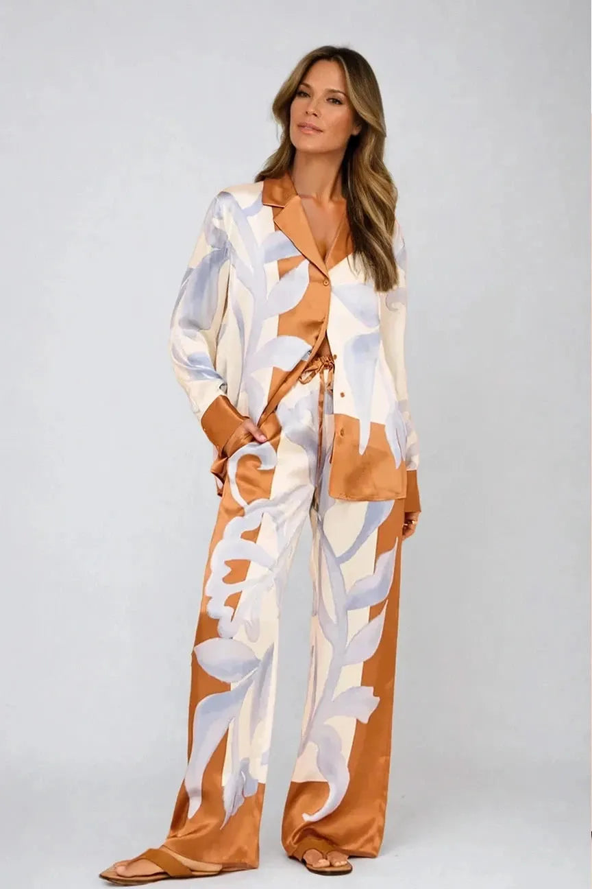 Tie-Dye Floral Set