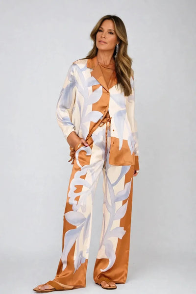 Tie-Dye Floral Set