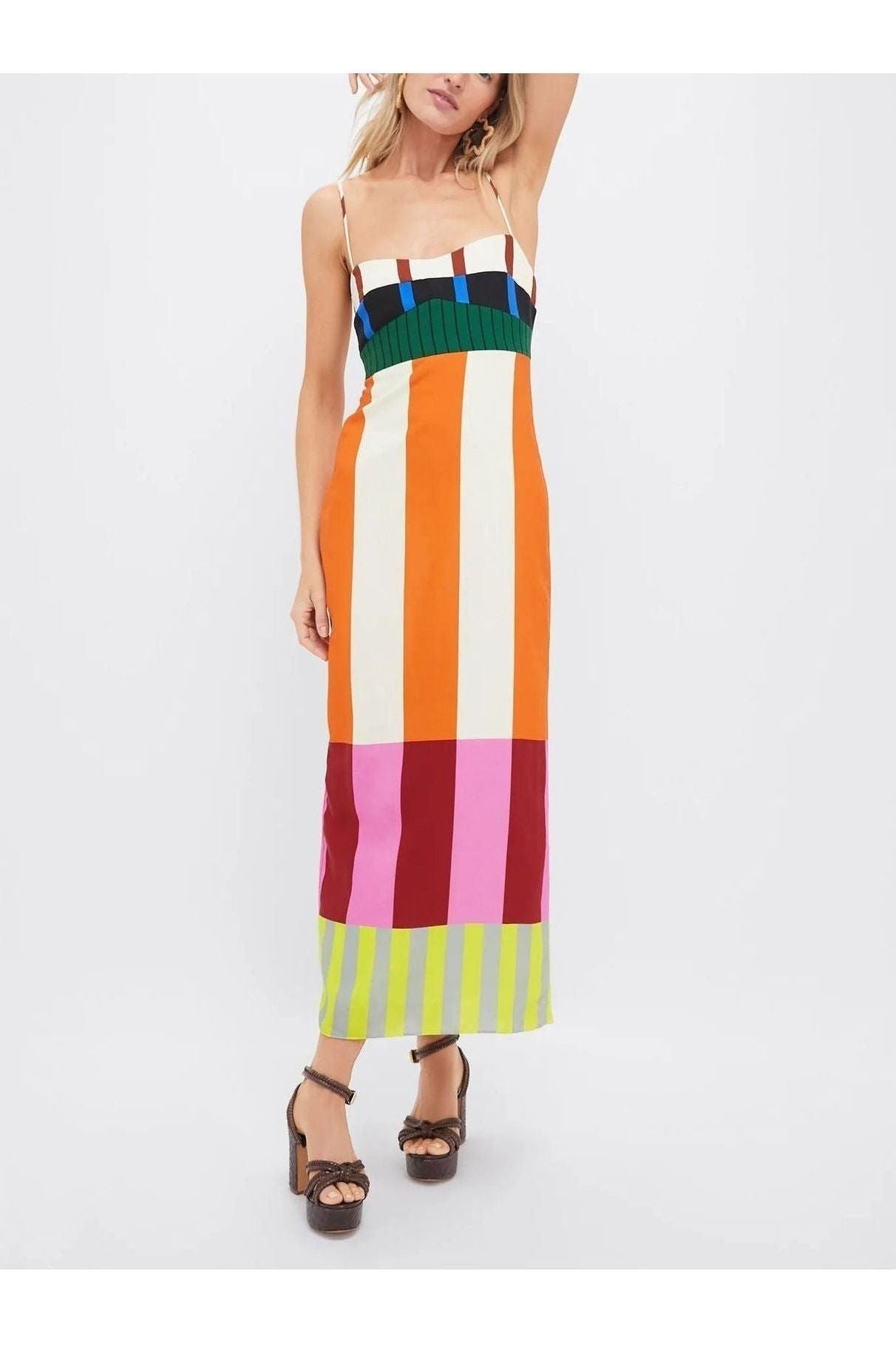 Strappy Midi Dress