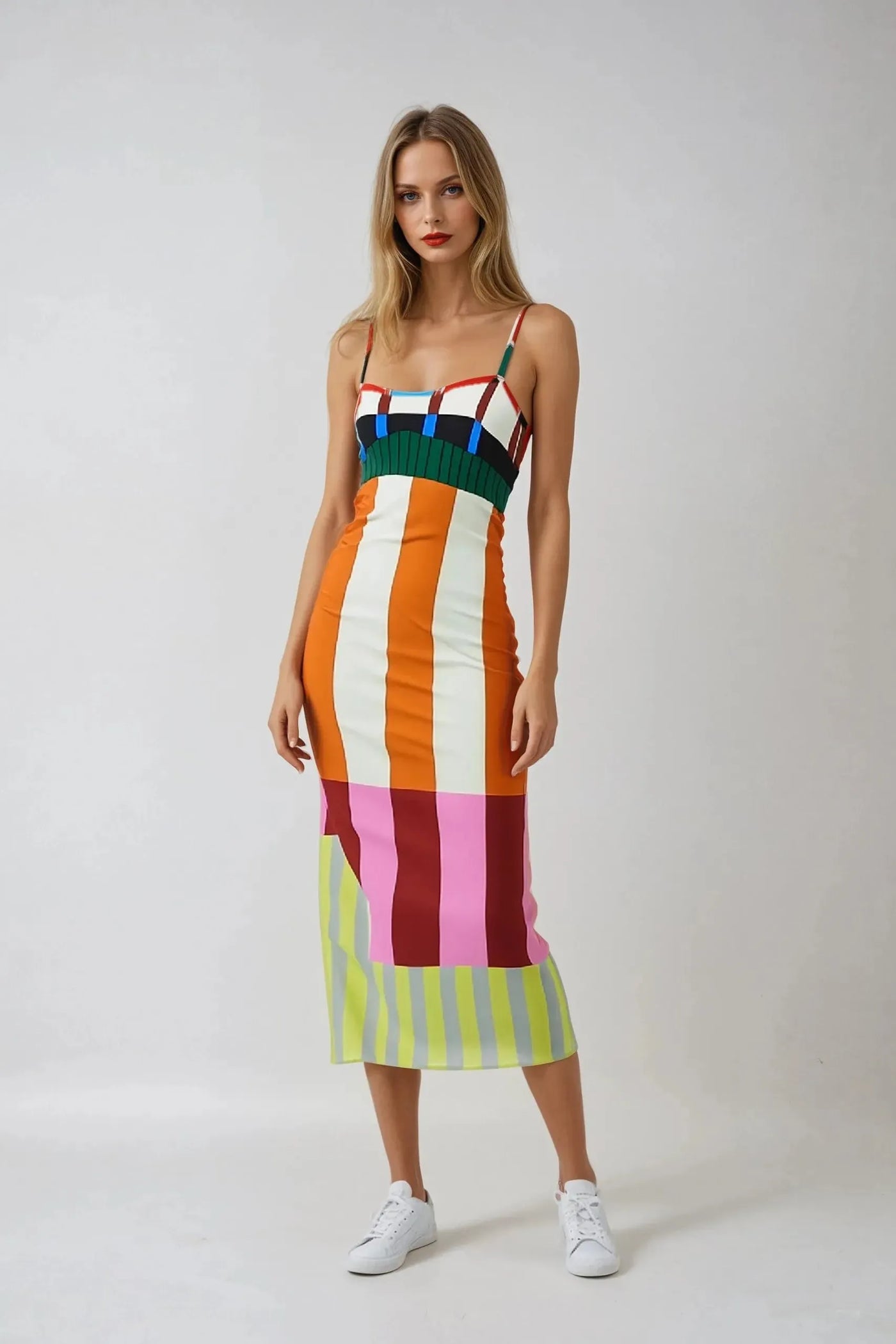 Strappy Midi Dress