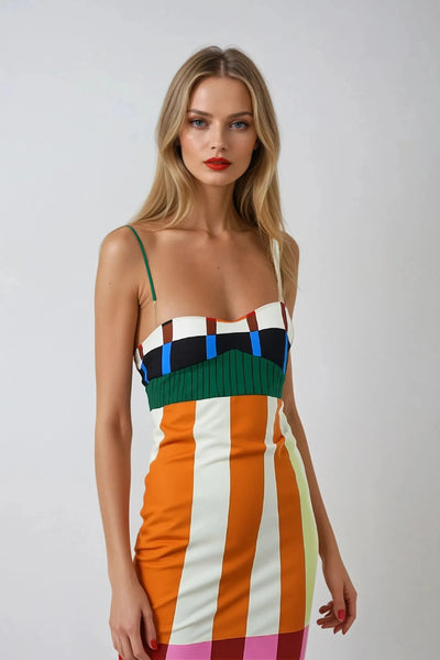 Strappy Midi Dress