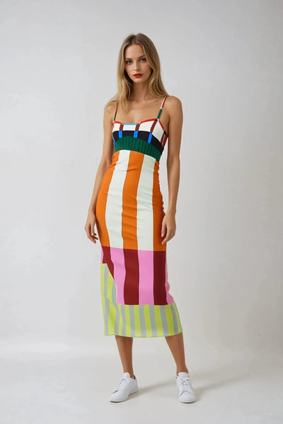 Strappy Midi Dress
