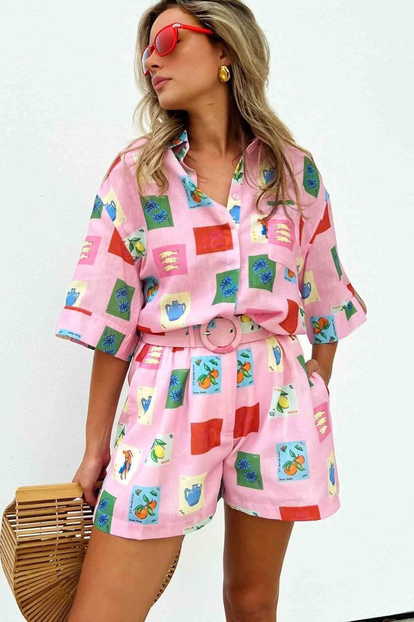 Pink Print Set