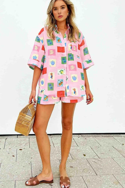 Pink Print Set