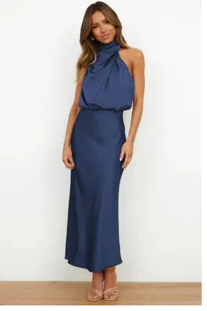 Horizon Halter Dress