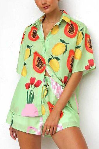 Fruit Print Bliss Set