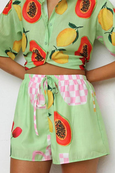 Fruit Print Bliss Set