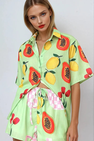 Fruit Print Bliss Set