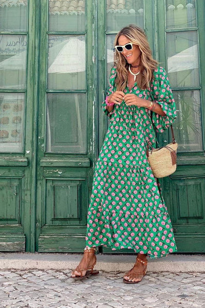 Flowy Boho Maxi Dress