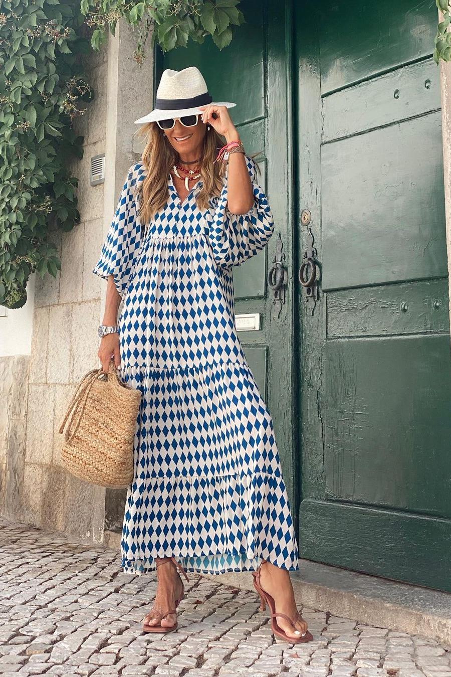 Flowy Boho Maxi Dress