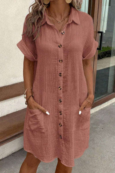 Relaxed Shirt Dress
