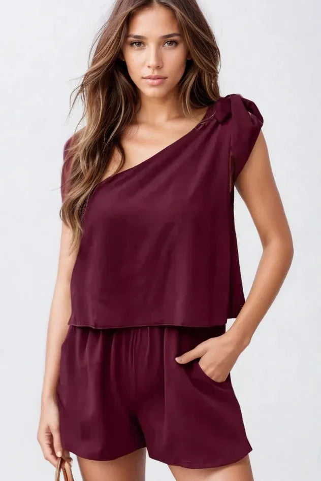 Solstice One-Shoulder Set