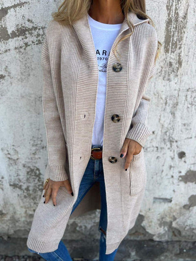 Longline Knit Cardigan